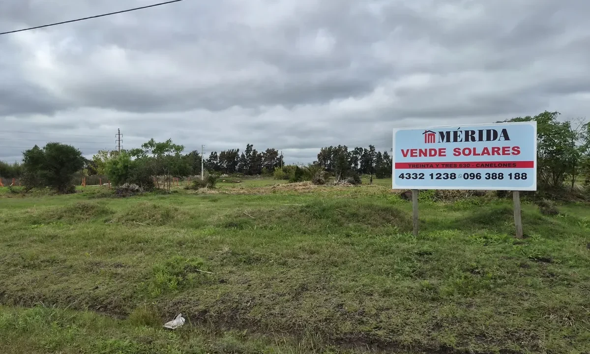 Amplios terrenos nivelados en zona de expansión en la ciudad de Canelones - 1